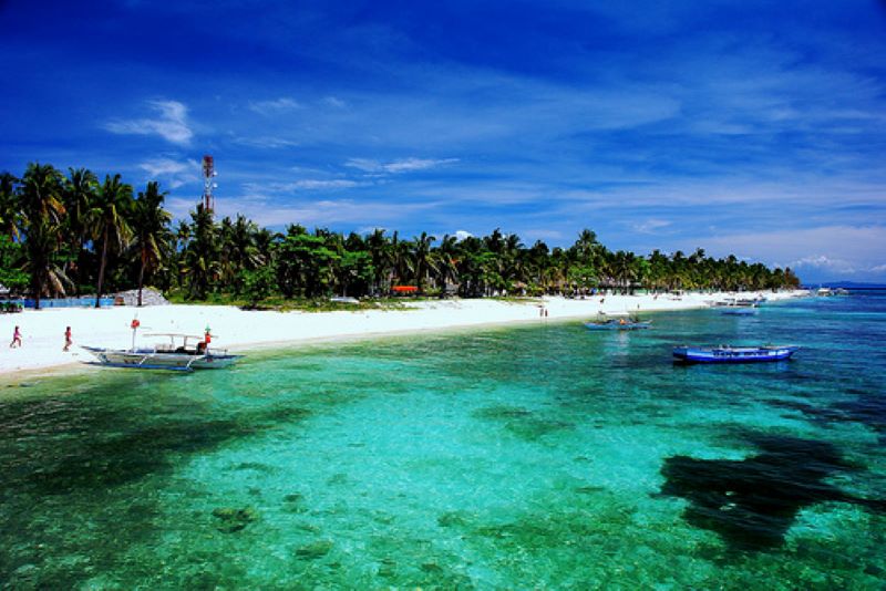 Đảo Malapascua với làn nước trong xanh tuyệt  đẹp